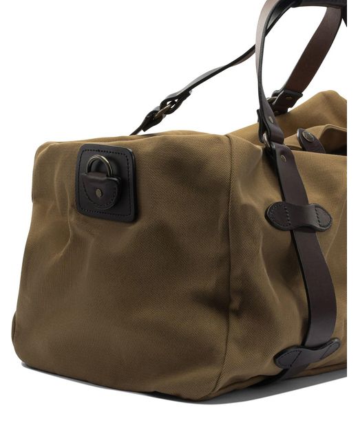 Filson Brown Medium Duffle Bag for men