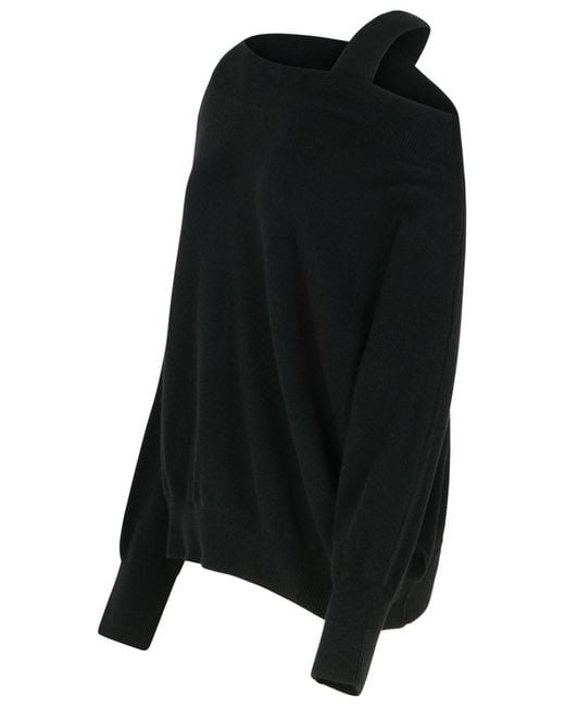 Colorush Black 'Margot' Cashmere Sweater