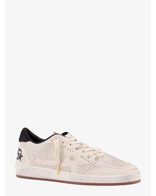 Golden Goose Deluxe Brand White Deluxe Brand Hf Ball Star Perforated Leather Sneakers for men