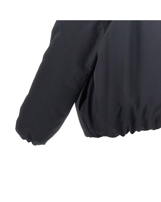 Jil Sander Blue Boxy Fit Down Jacket