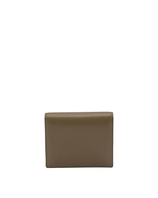 Totême Gray T-Lock Card Holder