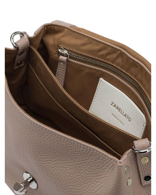 Zanellato Multicolor Calf Leather Handbag
