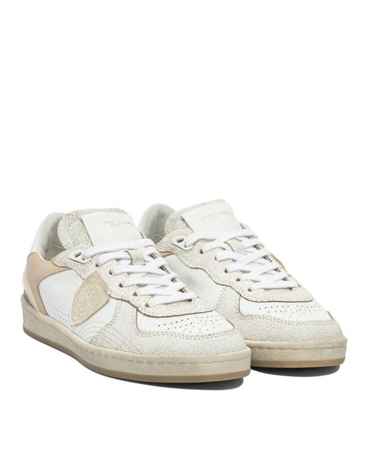 Philippe Model White "Pgal" Sneakers