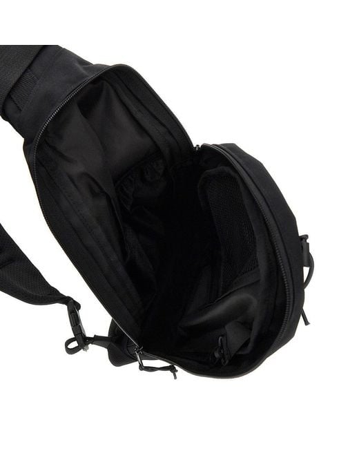 Carhartt Black 'Kyle' Technical Canvas Sling Bag for men