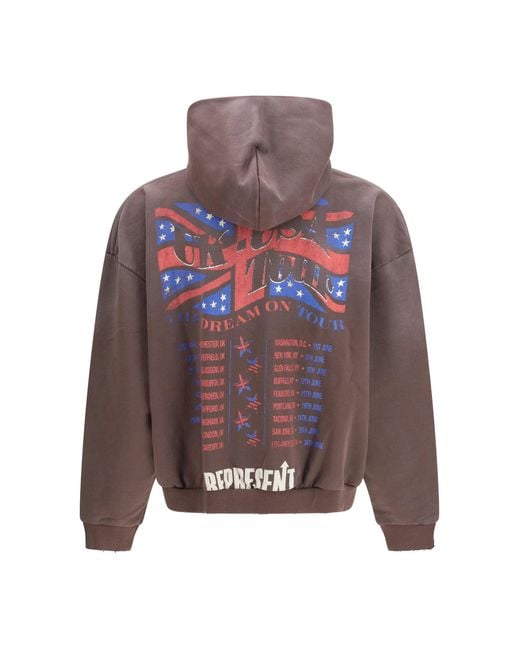 Represent Black Hoodie Dream On Tour for men