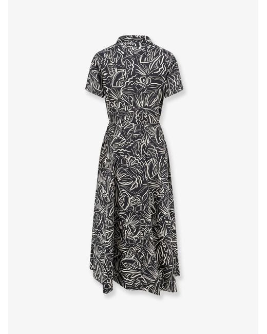 Aspesi White Chemisier Dress Cotton