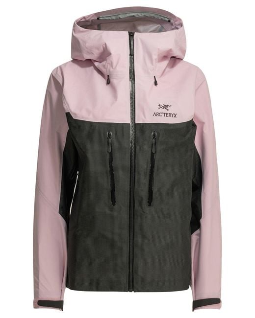 Arc'teryx Pink Alpha Technical Jacket for men