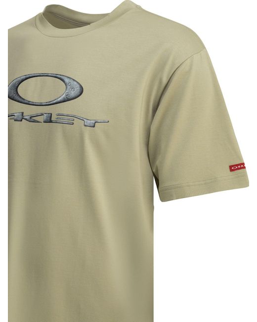OAKLEY FACTORY TEAM BY BRAIN DEAD Green Oakley Factory Team X-Metal 3.0 Tee for men