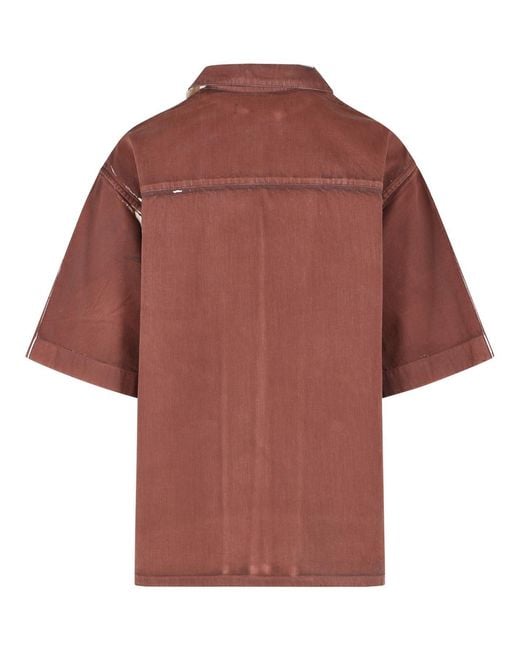 Marni Red Cotton Shirt for men