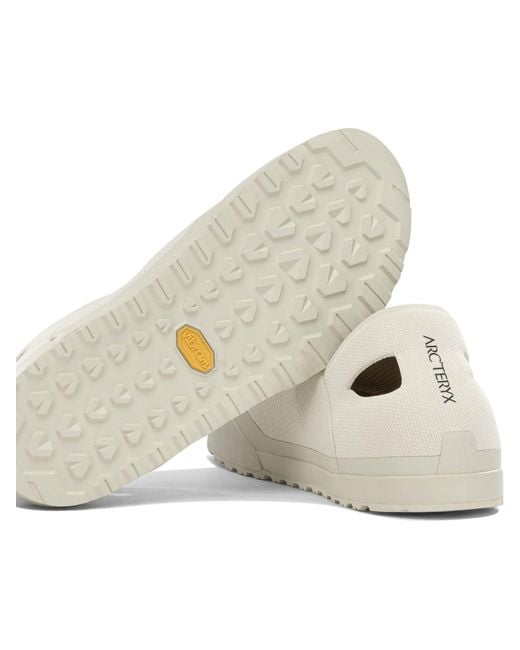 Arc'teryx White Kragg Aura Low-Top Sneakers for men
