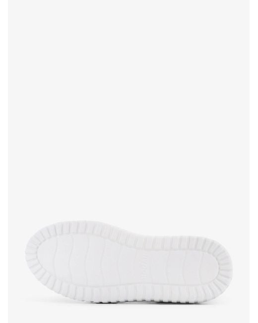 Hogan White And Leather Sneakers