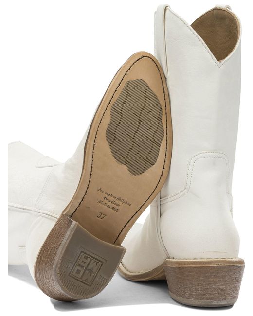 Moma White Boots & Ankle Boots Boots And Ankle Boots