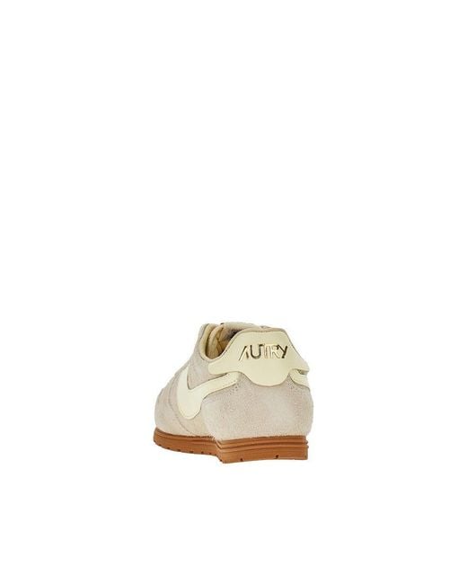 Autry Natural 'Windspin' Suede Leather Sneakers for men