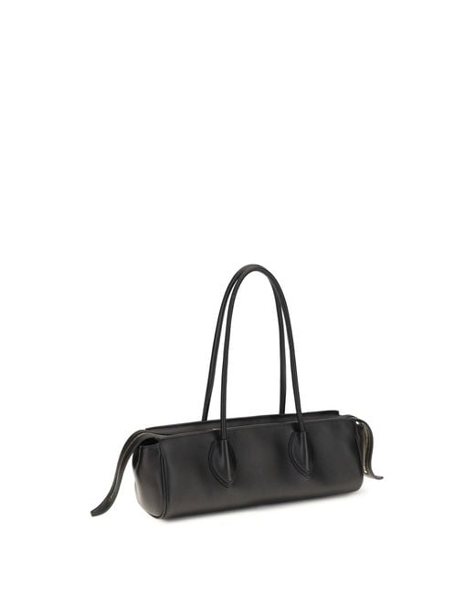 Khaite Black Shoulder Bag Nappa Lambskin