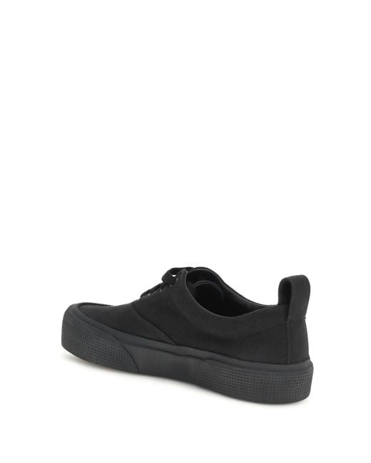 Phoebe Philo Black Plimsole Sneakers
