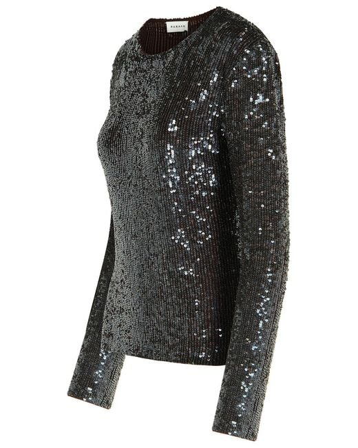 P.A.R.O.S.H. Black Polyamide Blend Sweater