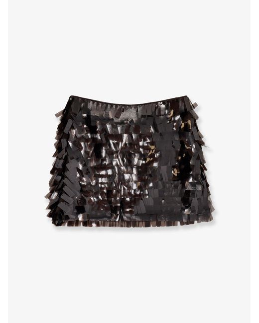 Staud Black The Max Skirt