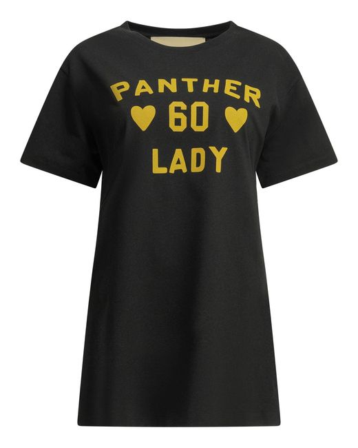 Valentino Black Panther Lady Crew-Neck T-Shirt