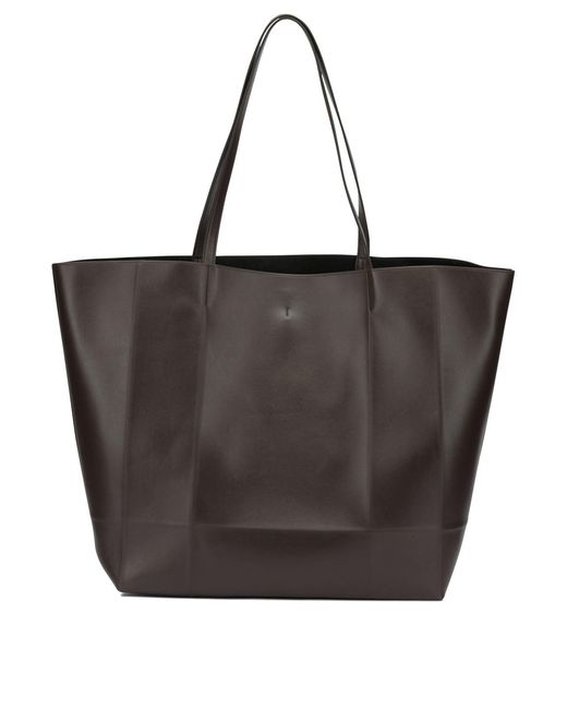Totême Black Roam Medium Shoulder Bag