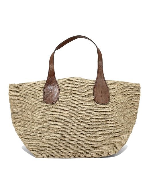 IBELIV Natural Tokyo Iitea Raffia Handbag