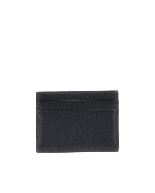 Dolce & Gabbana Black Dolce&Gabbana Leather Cardholder