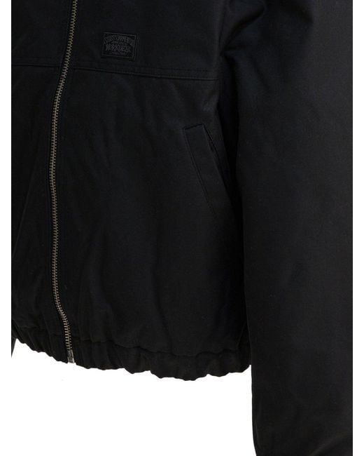 Stussy Black Cotton Jacket for men