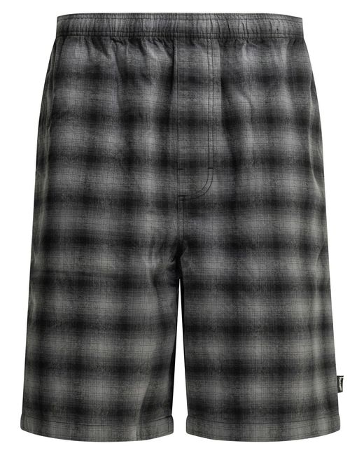 Men's Grey Cotton Shorts
