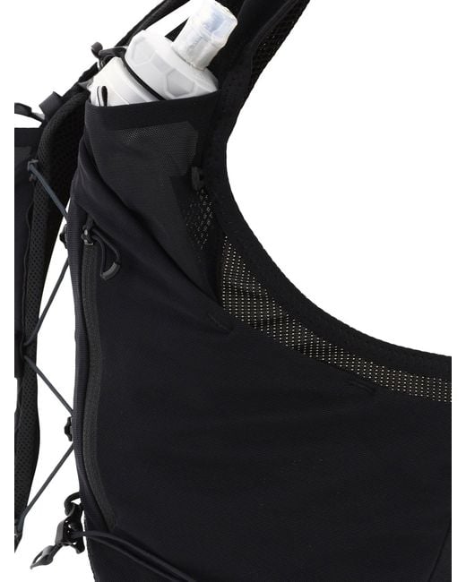 Salomon Black "Adv Skin 5" Sports Vest for men