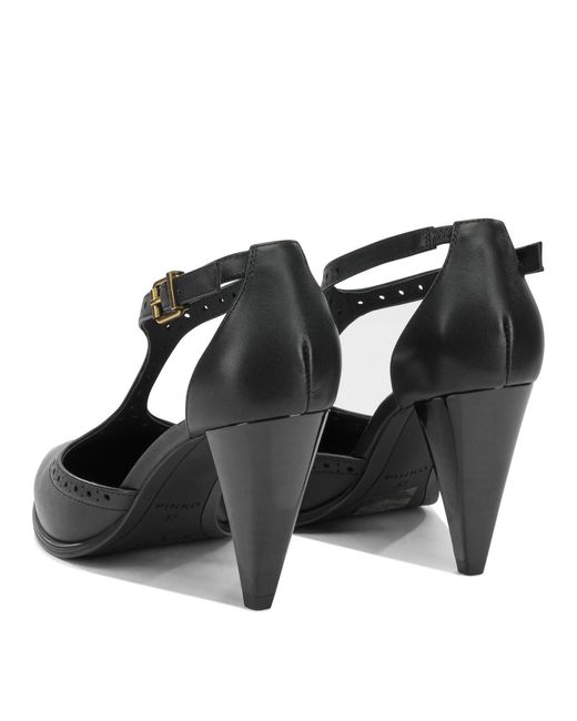 Pinko Black Heeled Shoes