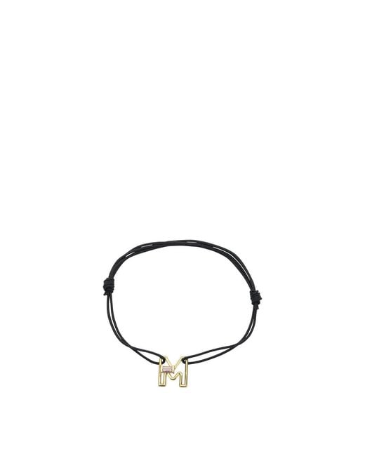 Aliita Metallic "Letra M" Bracelet