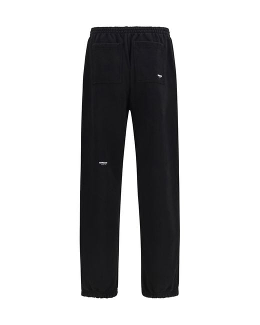 Represent Black Micro Owners Club Sweatpants Jet for men