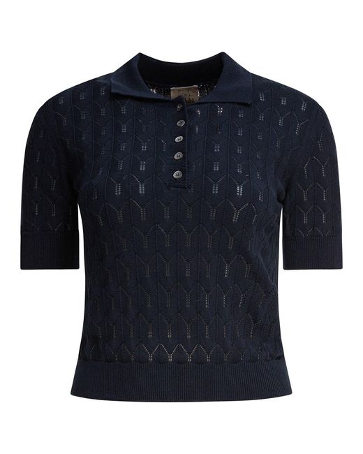 Rakku Blue California Notte Polo Shirt