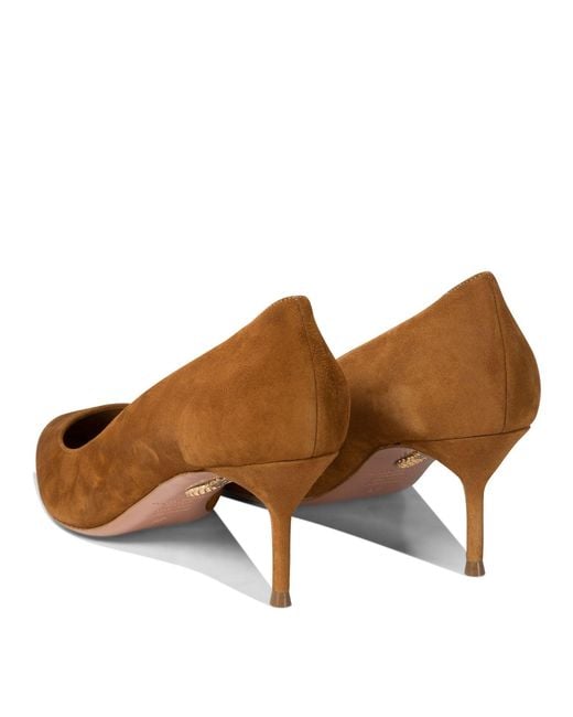 Aquazzura Brown Heels