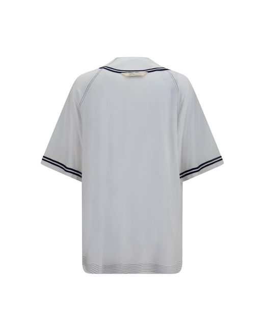 Jacquemus Gray Shirt Baseball Knit