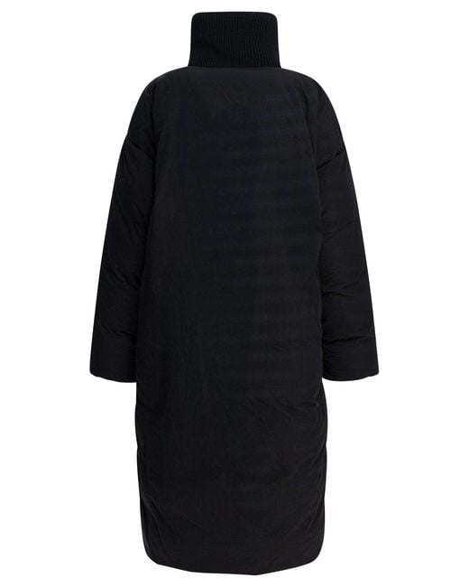 Max Mara Blue Long Anti-Drip Down Jacket Jackets And Coats