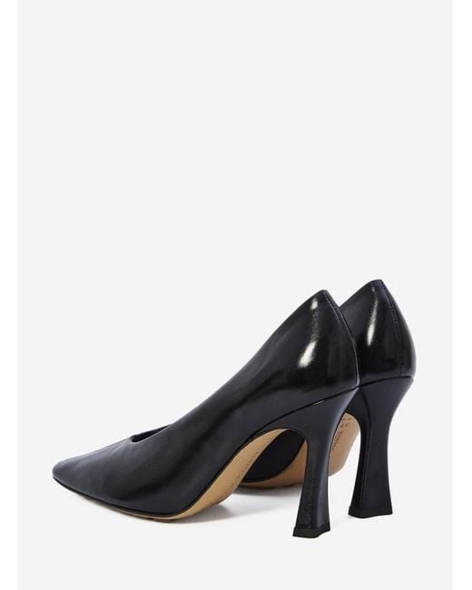 Bottega Veneta Blue Sofia Leather Pumps