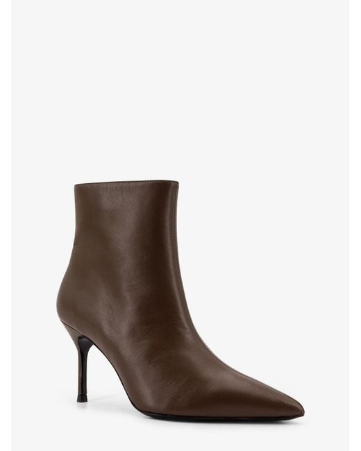 Staud Brown Sebastian Leather Boots
