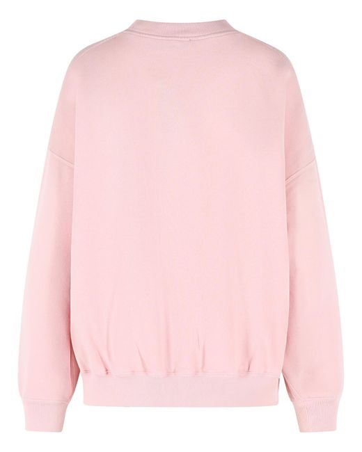 Polo Ralph Lauren Pink Cotton Blend Sweatshirt