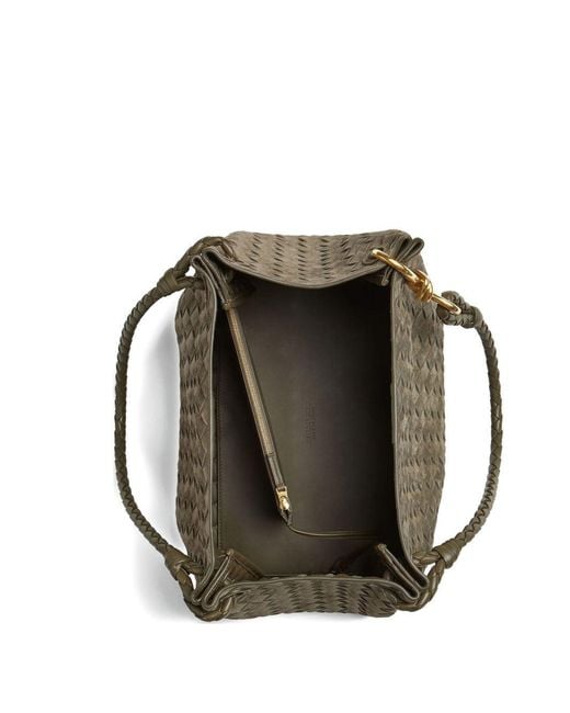Bottega Veneta Brown "Parachute" Medium Shoulder Bag