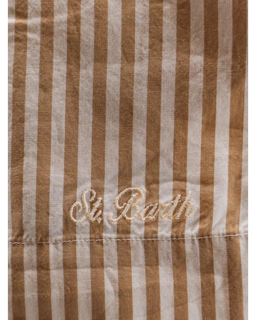 Mc2 Saint Barth Natural Bermuda Shorts for men
