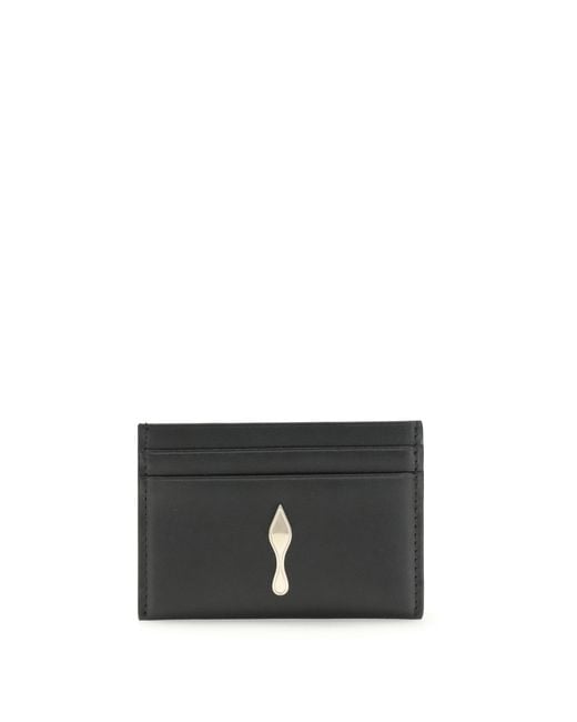 Christian Louboutin Gray Bettina Card Holder