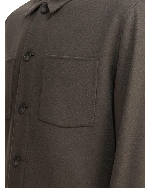 Vince Green Vitgin Wool Polyamide Jacket