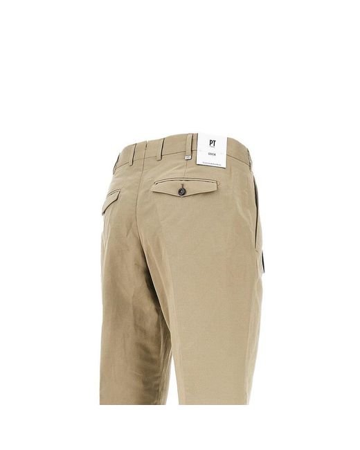 PT Torino Natural Cotton And Linen 'Rebel Fit' Pants for men