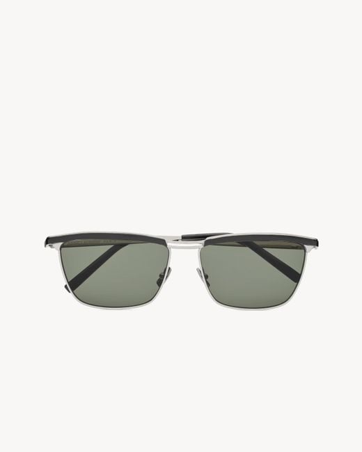 Saint Laurent Natural "Sl 795 Sng" Sunglasses for men