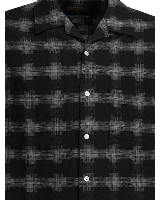 Beams Plus Blue Lisa Denim Shirts Light for men