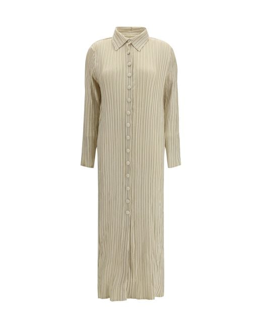GONGDID DESIGN Natural Dress Long Wave