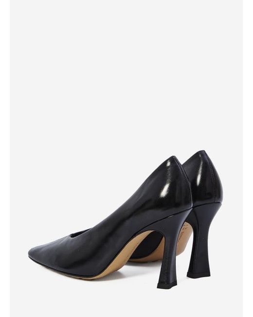 Bottega Veneta Blue Sofia Leather Pumps