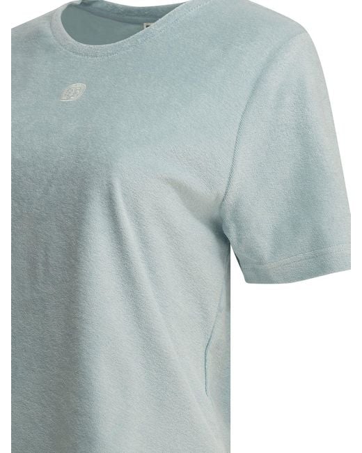 Ines De La Fressange Paris Blue Cotton T-Shirt Light
