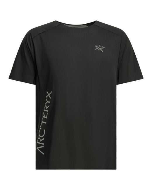 Arc'teryx Black Norvan Round Neck T-Shirt for men