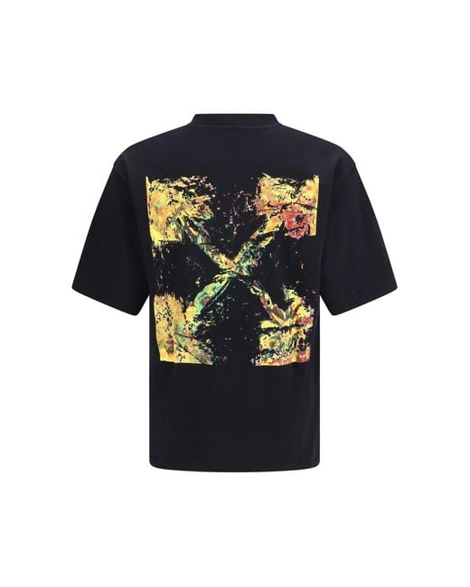 Off-White c/o Virgil Abloh Blue Spices Arrow Skate T-Shirt for men